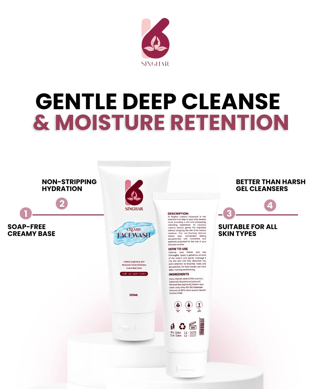 Singhar Creamy Facewash