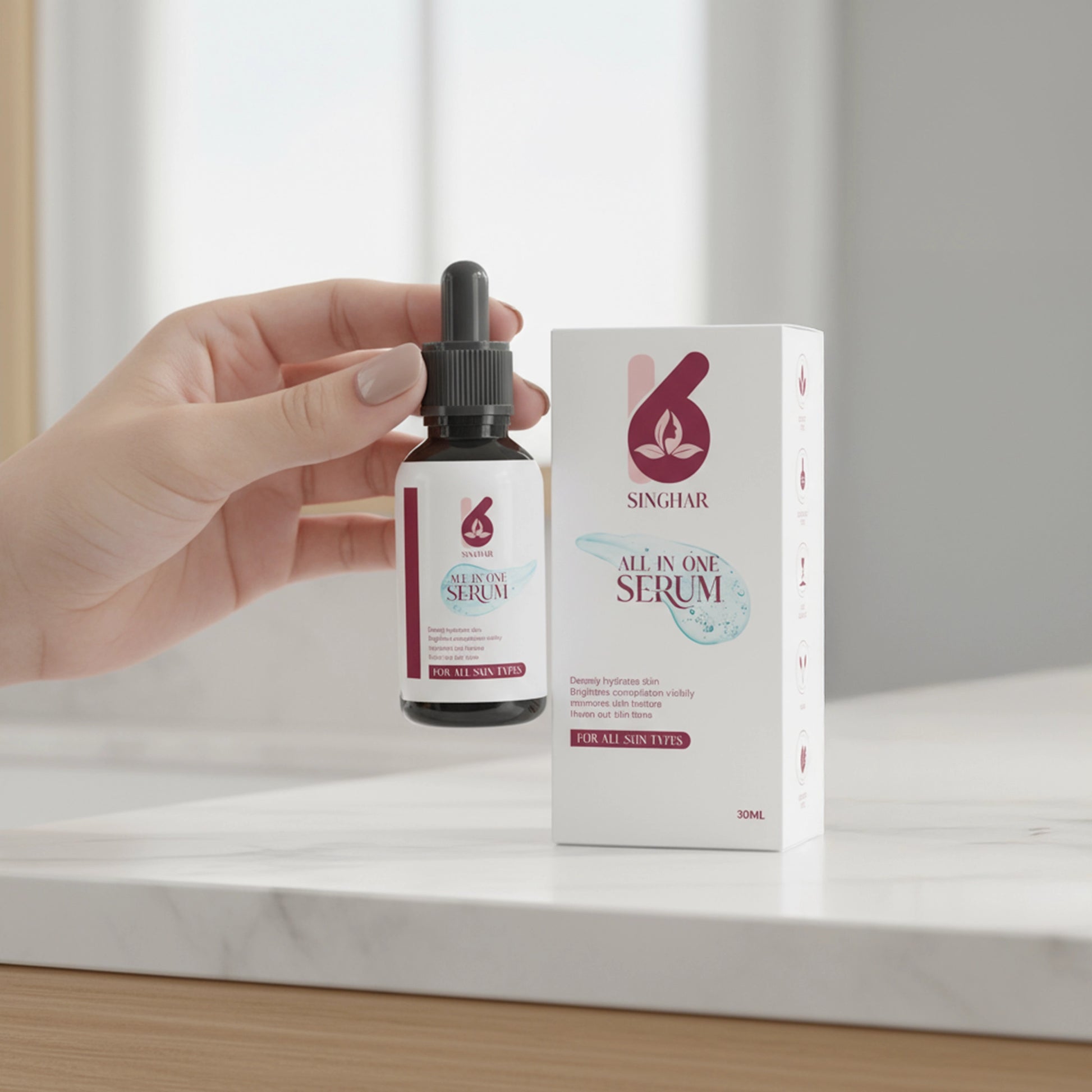 All in One whitening Serum - 16 Singhar