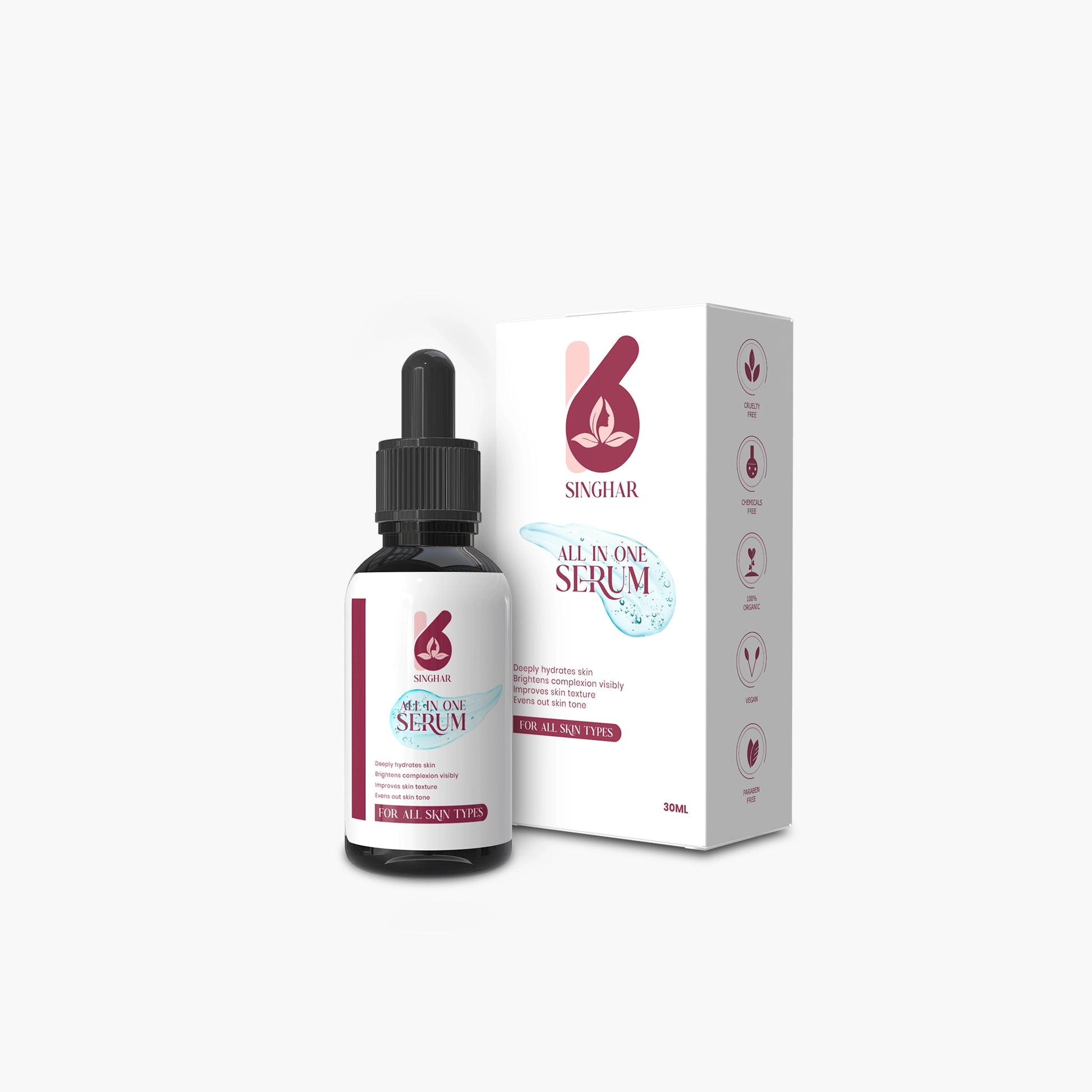 All in One whitening Serum - 16 Singhar