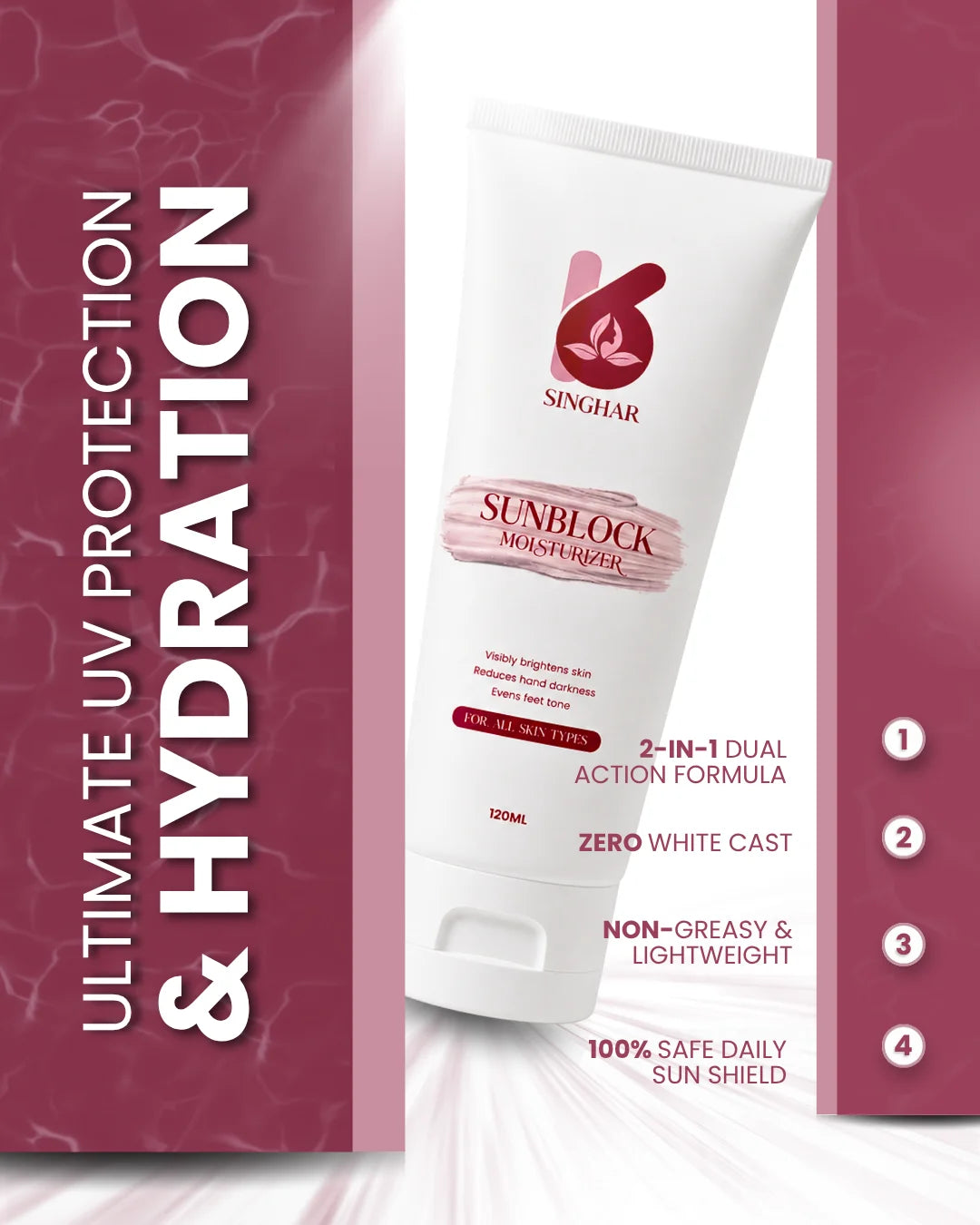 Singhar Sunblock Moisturizer