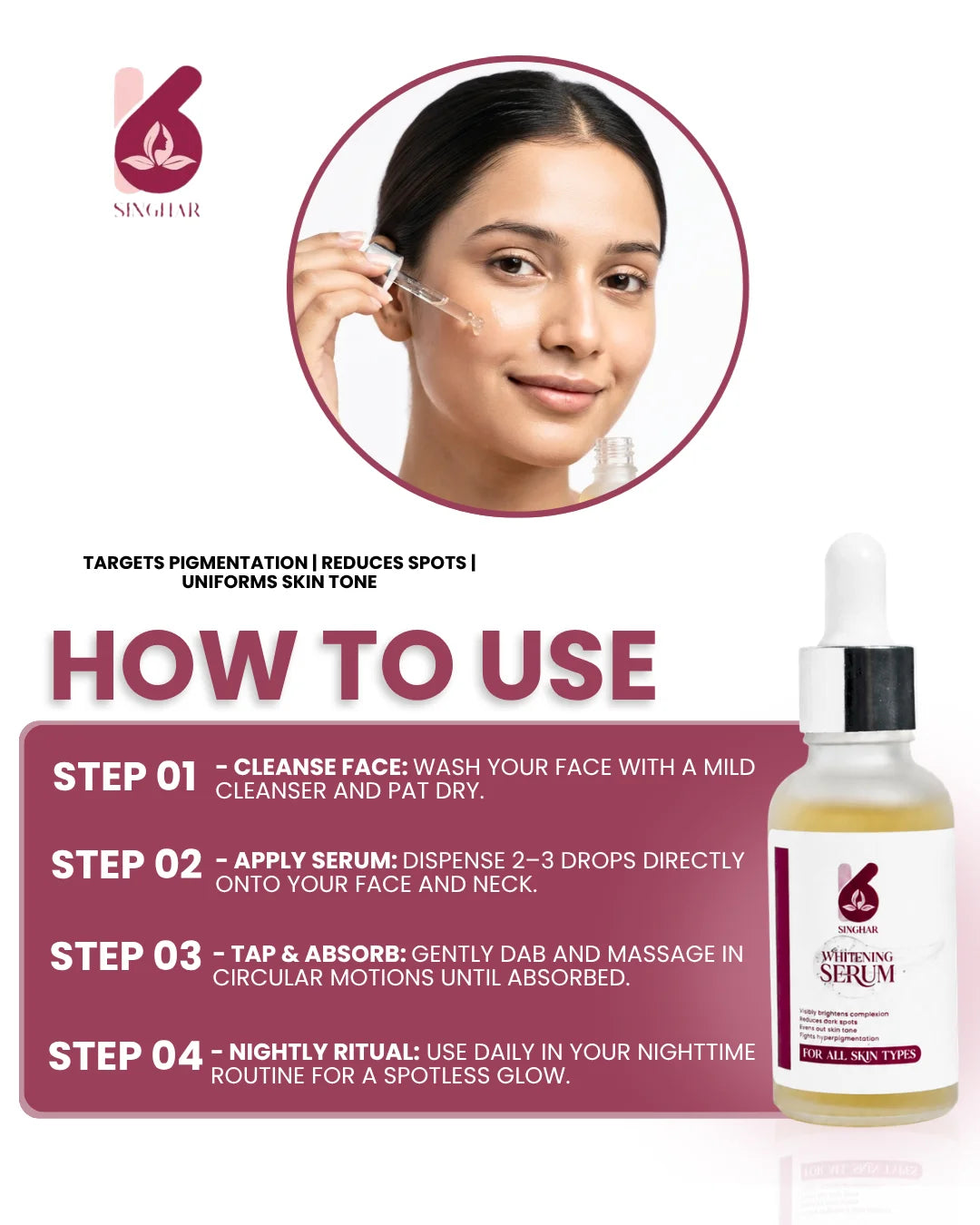 Singhar Whitening Serum