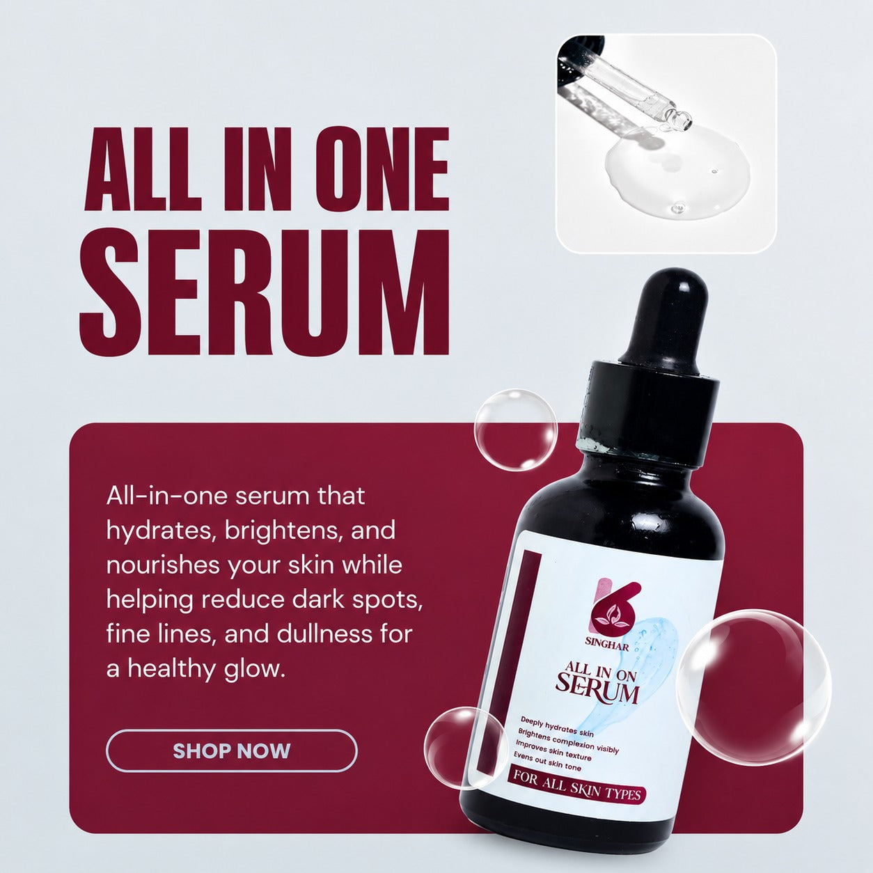 All in One whitening Serum